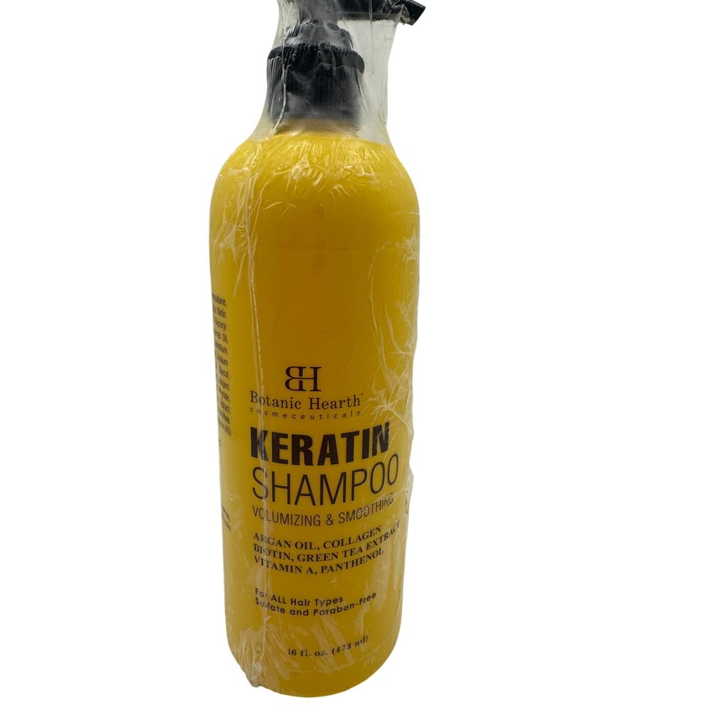 Botanic Hearth Keratin Shampoo volumizing & Smoothing for All Hair Type 16 fl.Oz